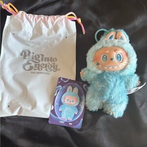 POP MART Biginto Energy HOPE Plush Pendant Keychain